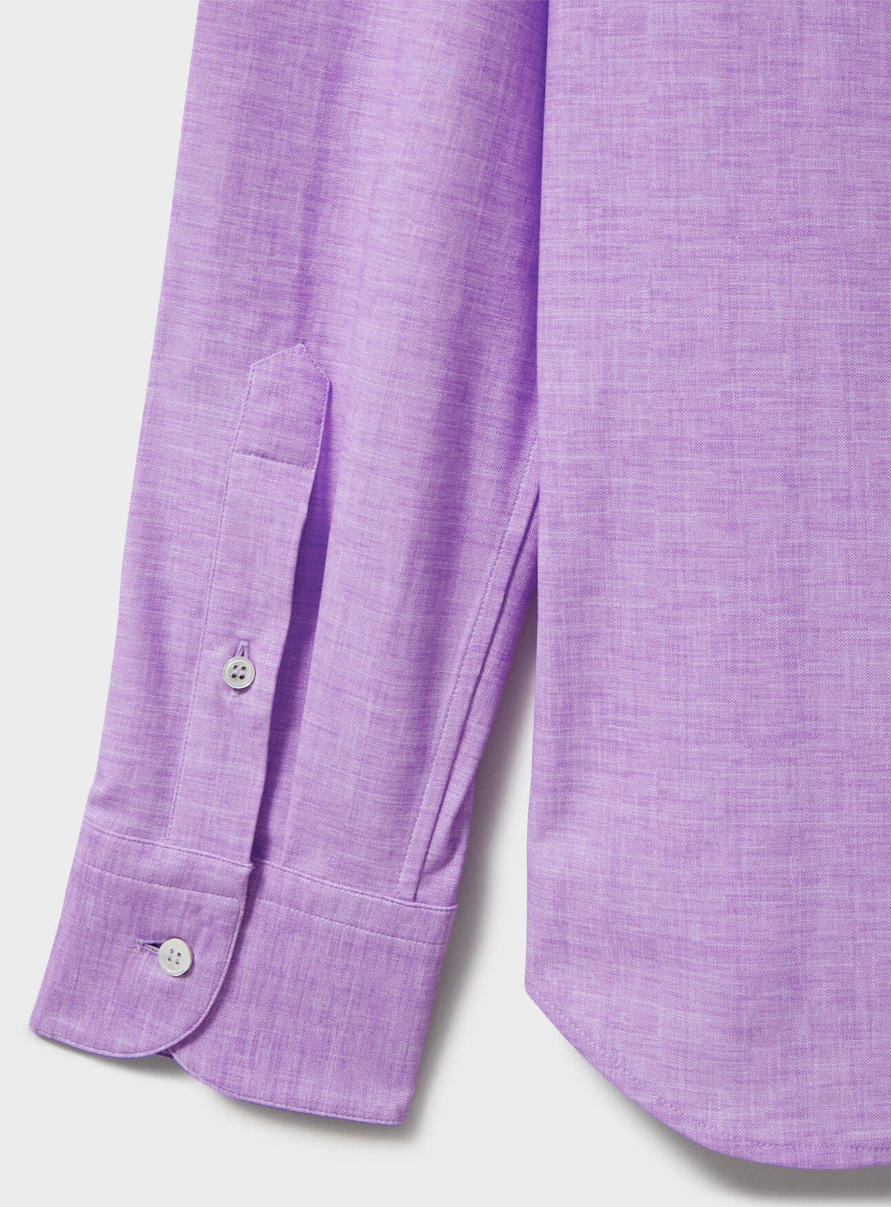 Recycled Italian Lilac Cut Away Comfort Shirt - Image 3