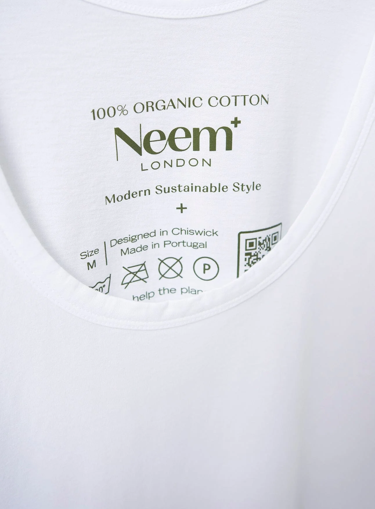 The Perfect White 100% Organic Cotton Tank Top - Image 3