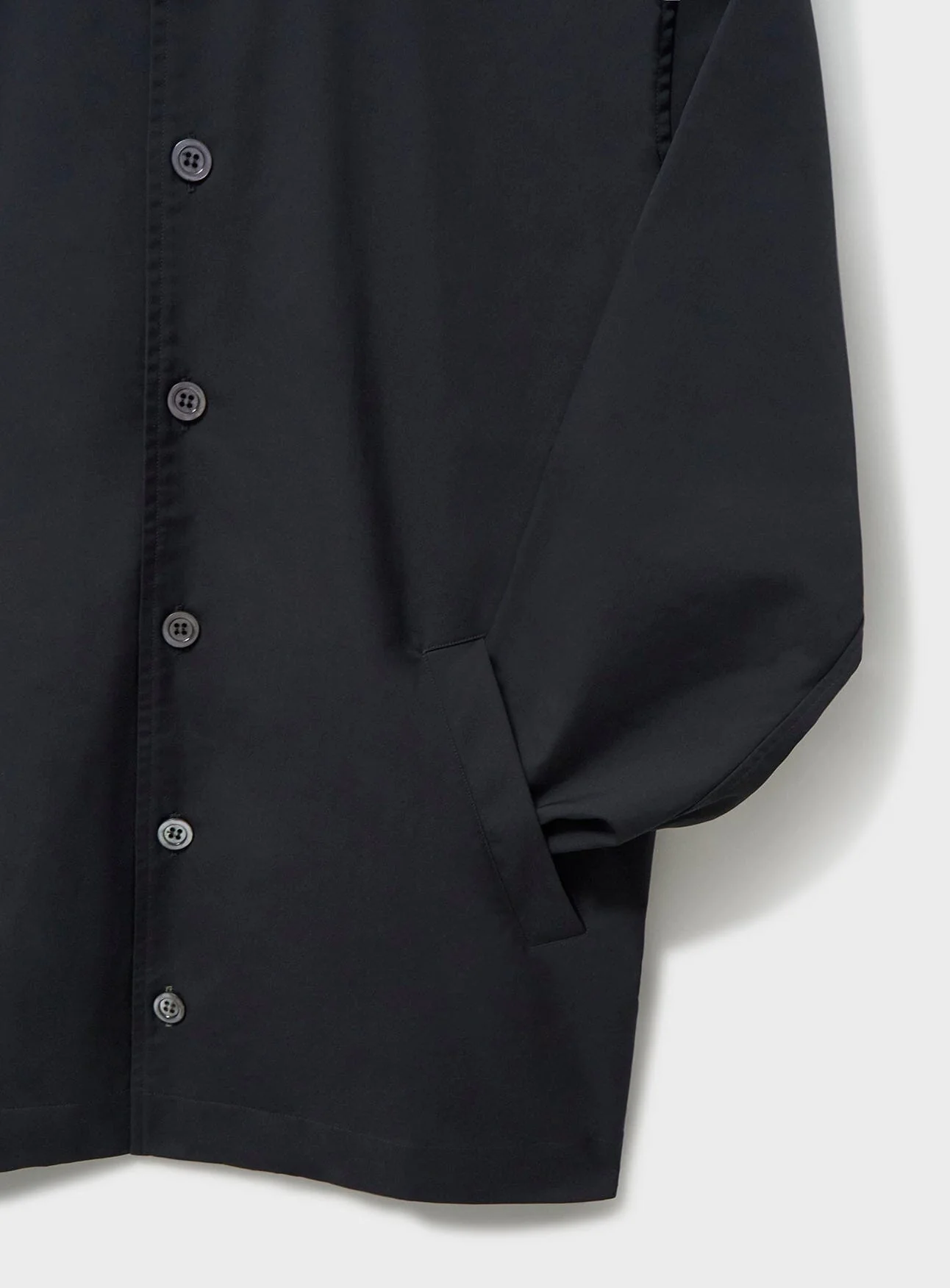 Black Neem Bomber Sorona Rain Jacket - Image 5