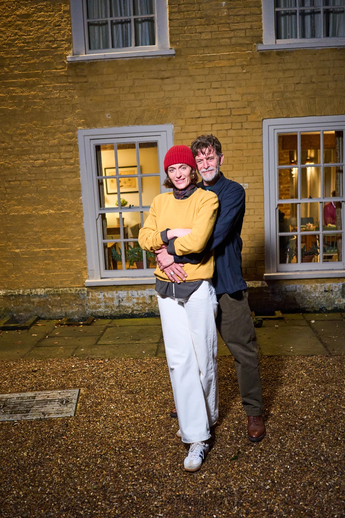 Cashmere Red Beanie Hat - Image 4