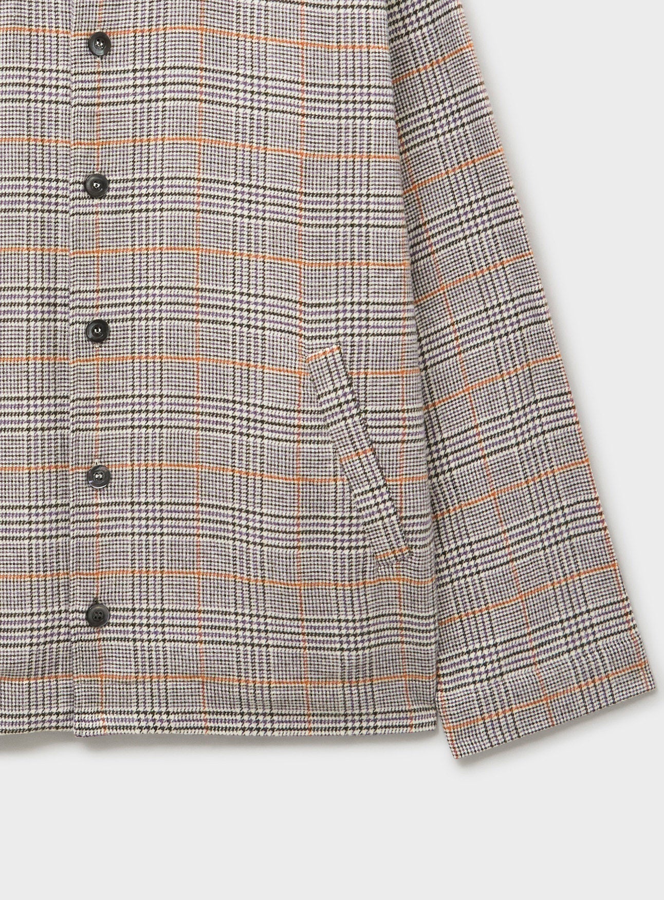 Recycled Italian Flannel Cornwall Check Jacket - Image 6