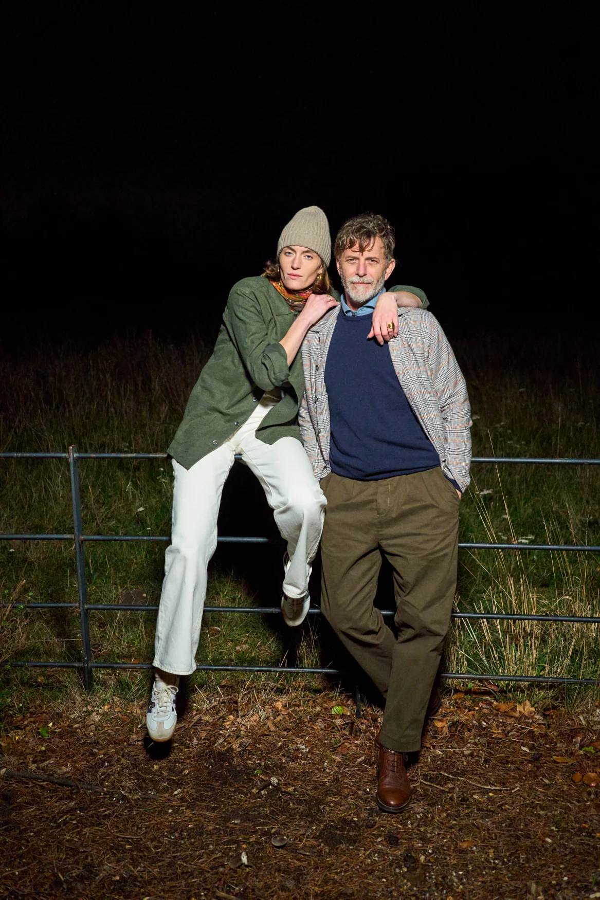 Recycled Italian Green Flannel Shirt Jacket - Image 10