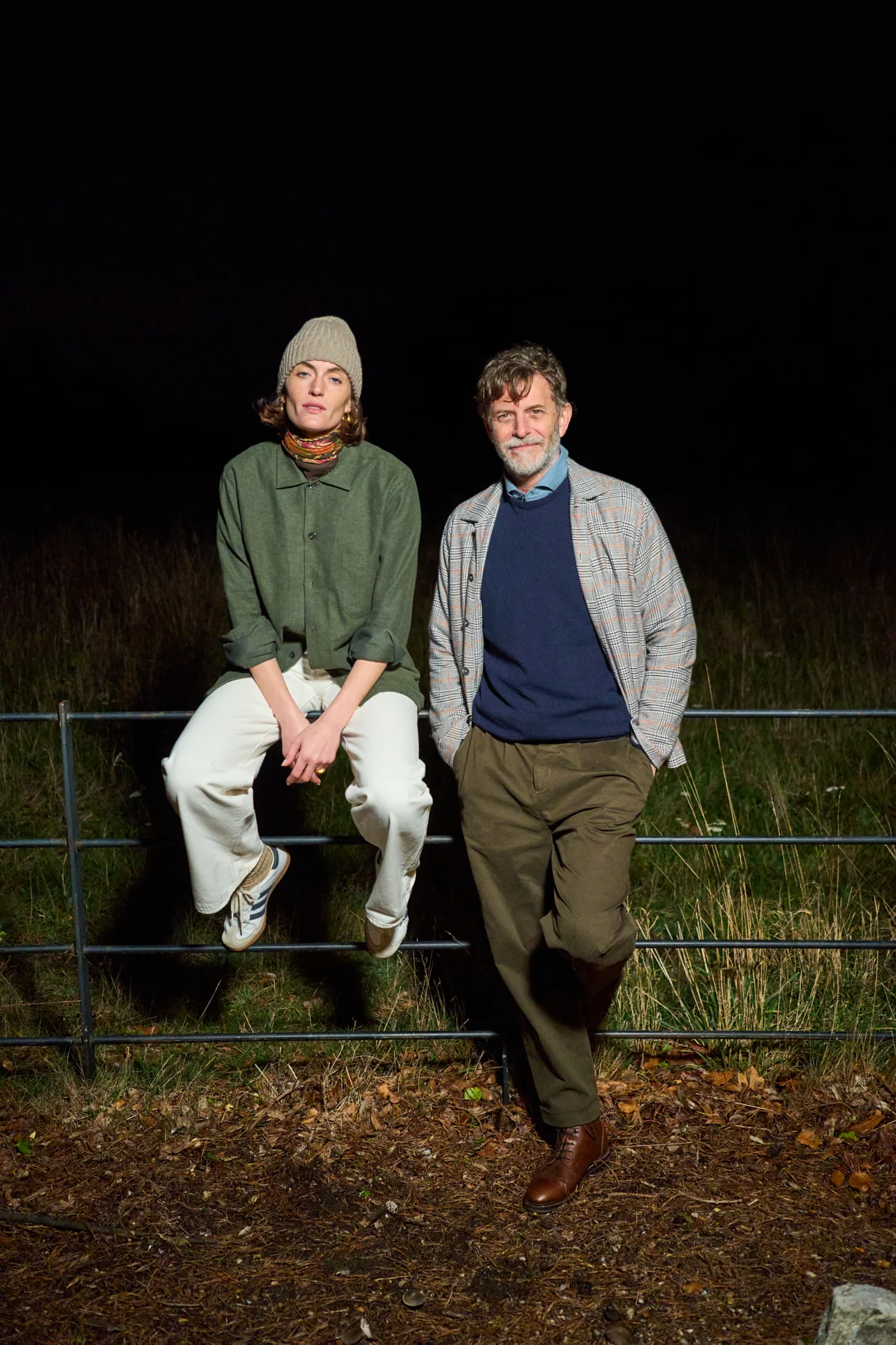 Recycled Italian Green Flannel Shirt Jacket - Image 8