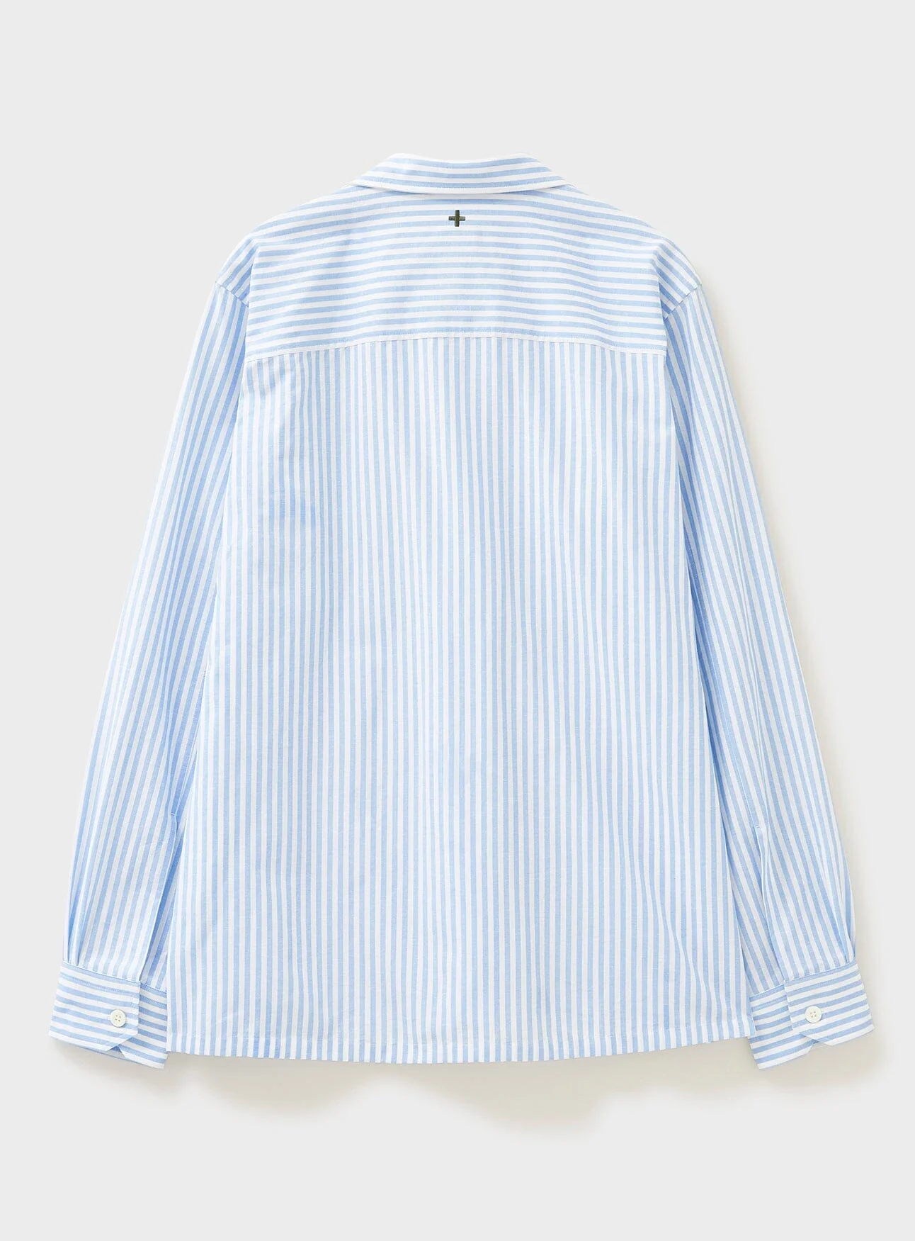 Recycled Italian Sky Bengal Shirt Jacket - Image 7