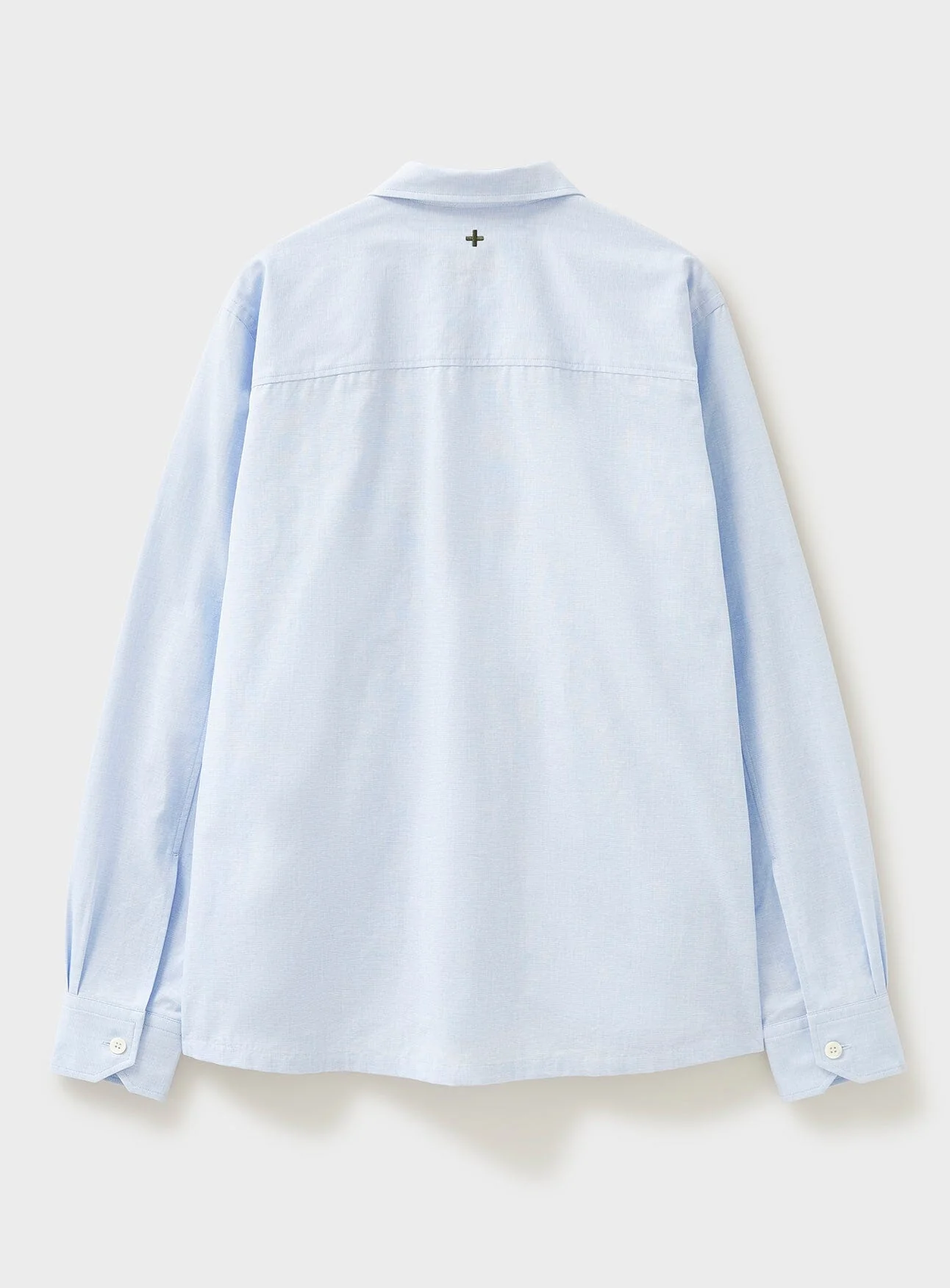 Recycled Italian Sky Fil-a-Fil Overshirt - Image 6
