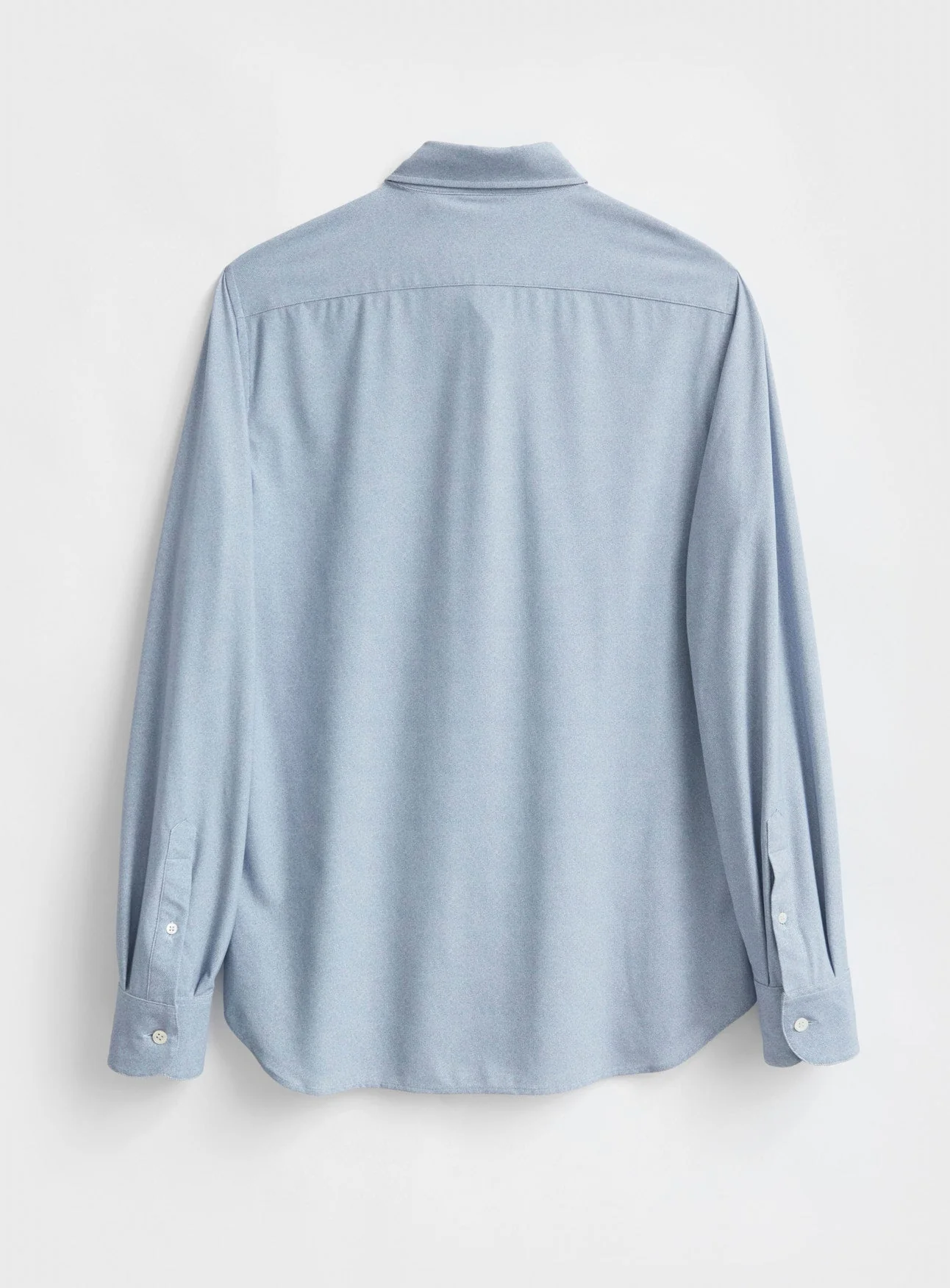 Recycled Italian Sky Twill Print Comfort Shirt - Image 3
