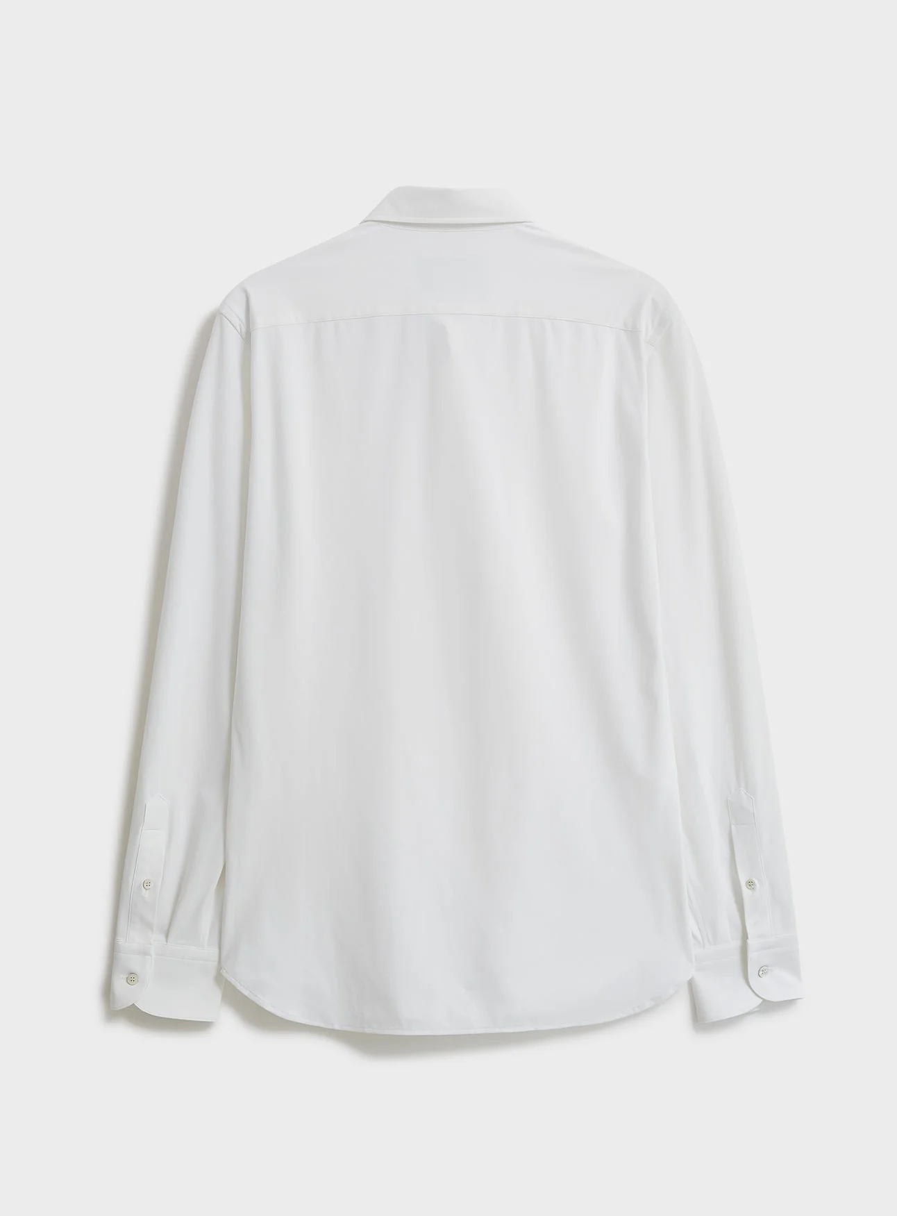 Recycled Italian White Cut Away Comfort Shirt - Image 6