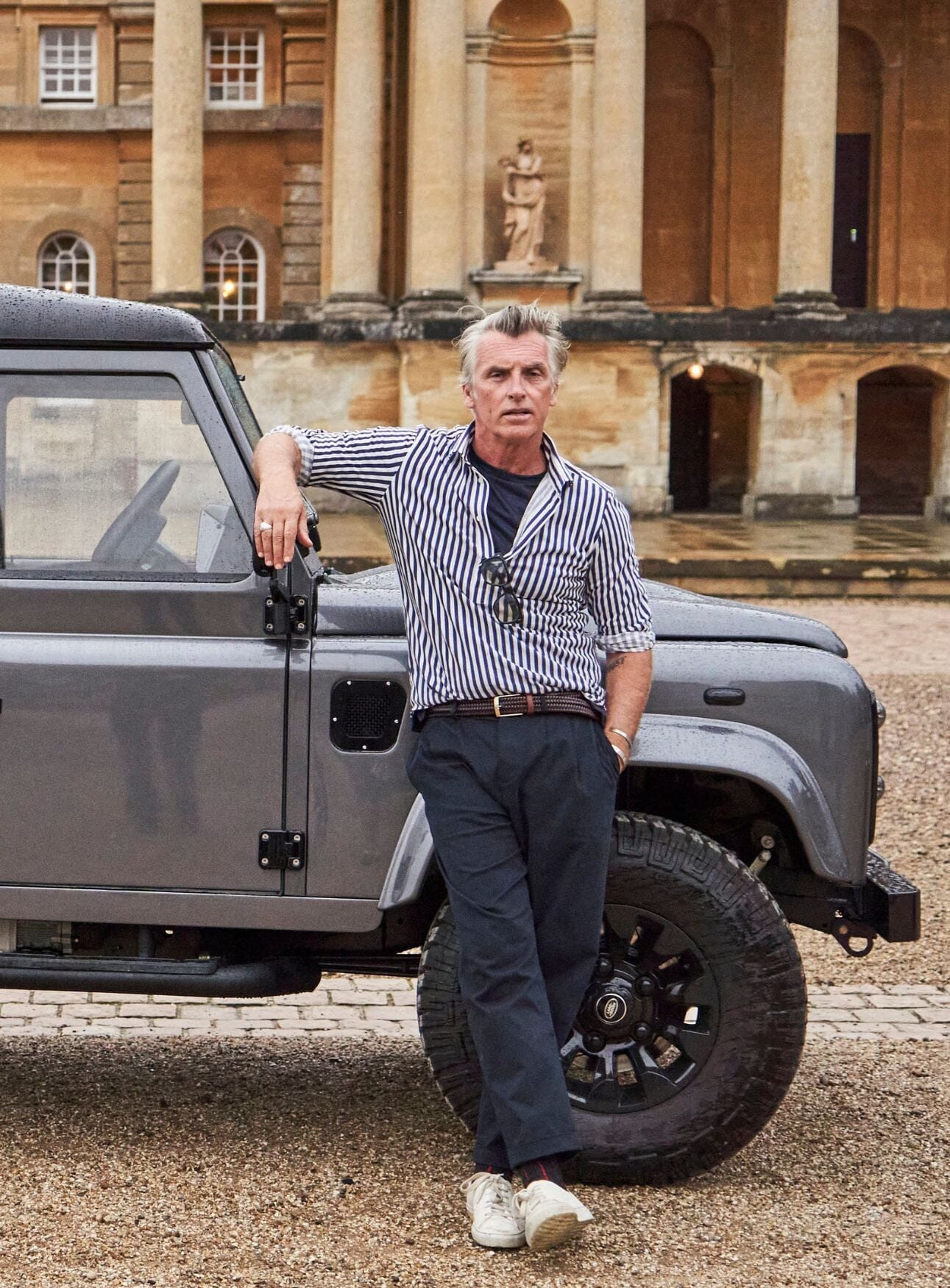 Recycled Leather Hazel Braided Belt - Image 5