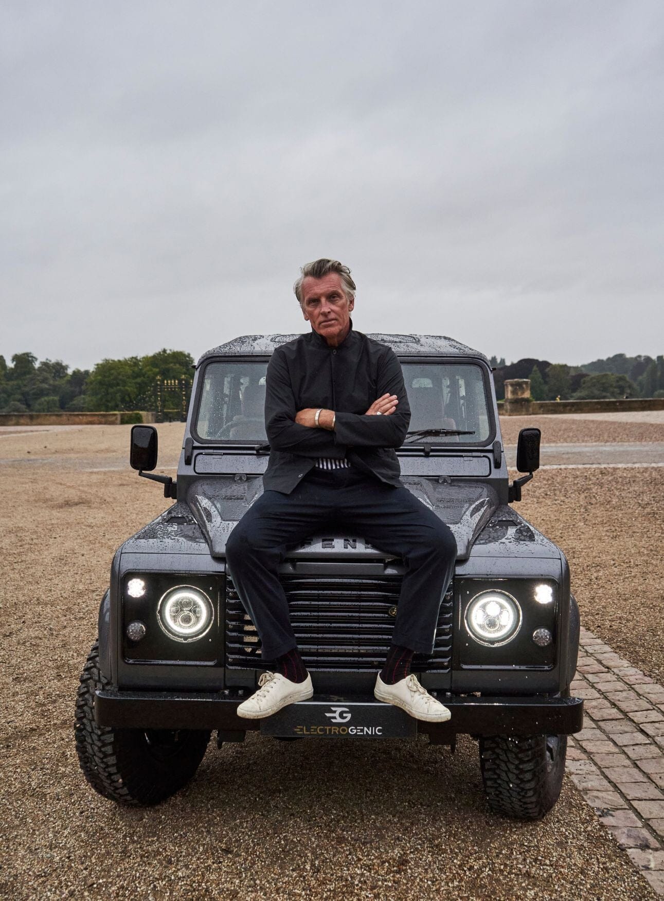 Recycled Cotton Pin Stripe Black/Red Socks - Image 3