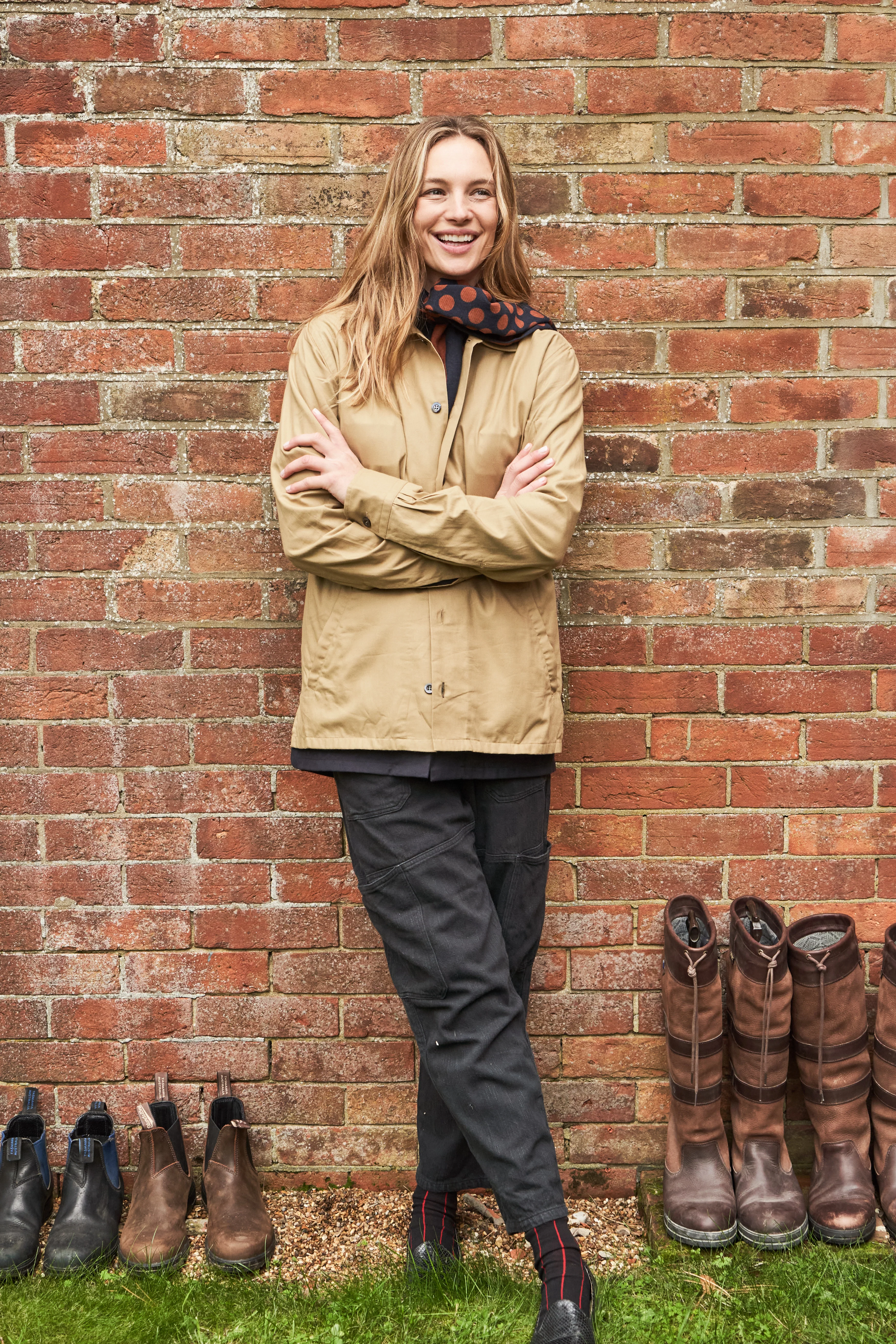 Recycled Cotton Pin Stripe Black/Red Socks - Image 5