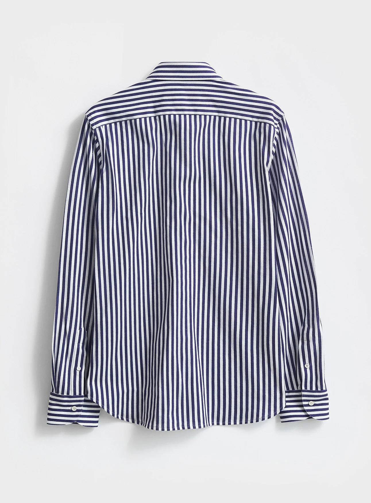 Recycled Modern City Stripe Cut Away Collar Shirt - Image 5