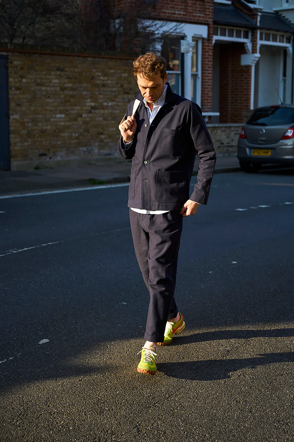 Recycled Twill Navy Chancery Cotton Suit - Image 5