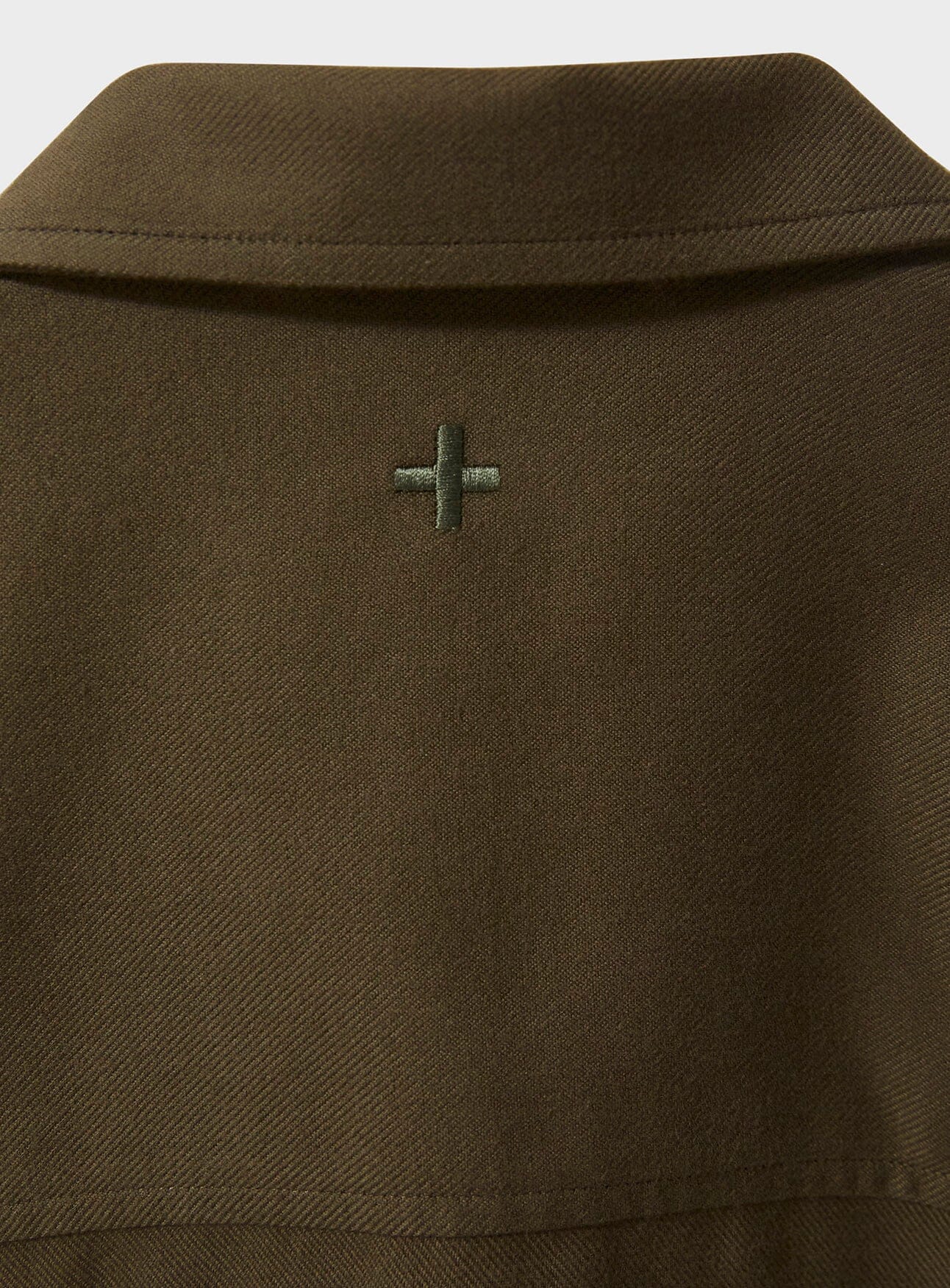 Regenerative Cotton Flannel Dorset Moss Piccadilly Overshirt - Image 5