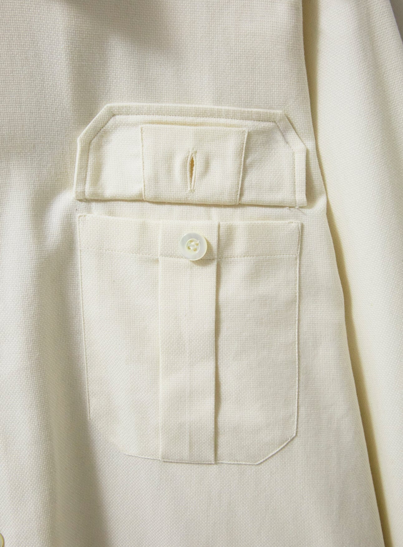 Regenerative Cotton Undyed & Unbleached Overshirt - Image 5