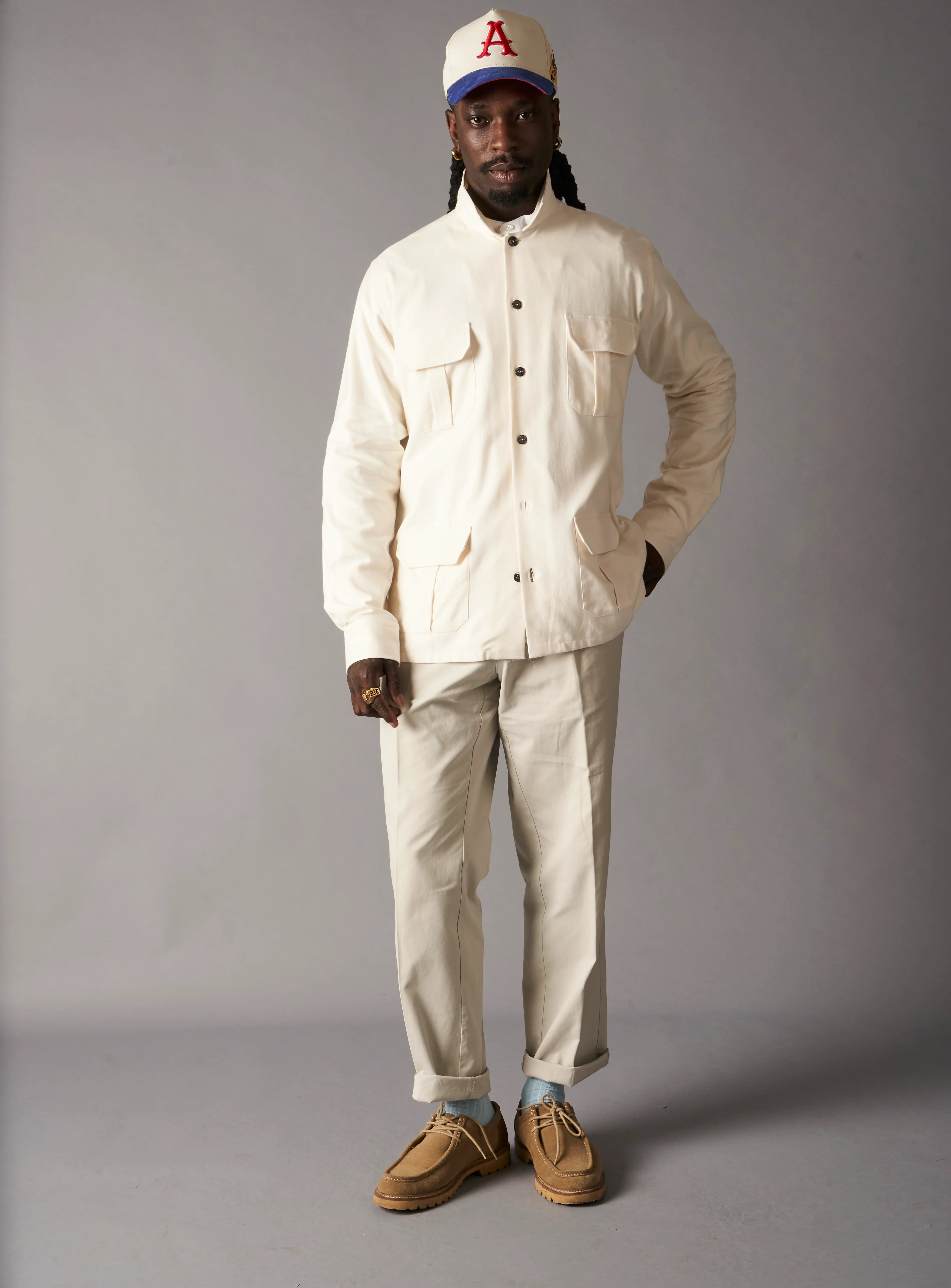 Regenerative Cotton Undyed & Unbleached Overshirt - Image 6