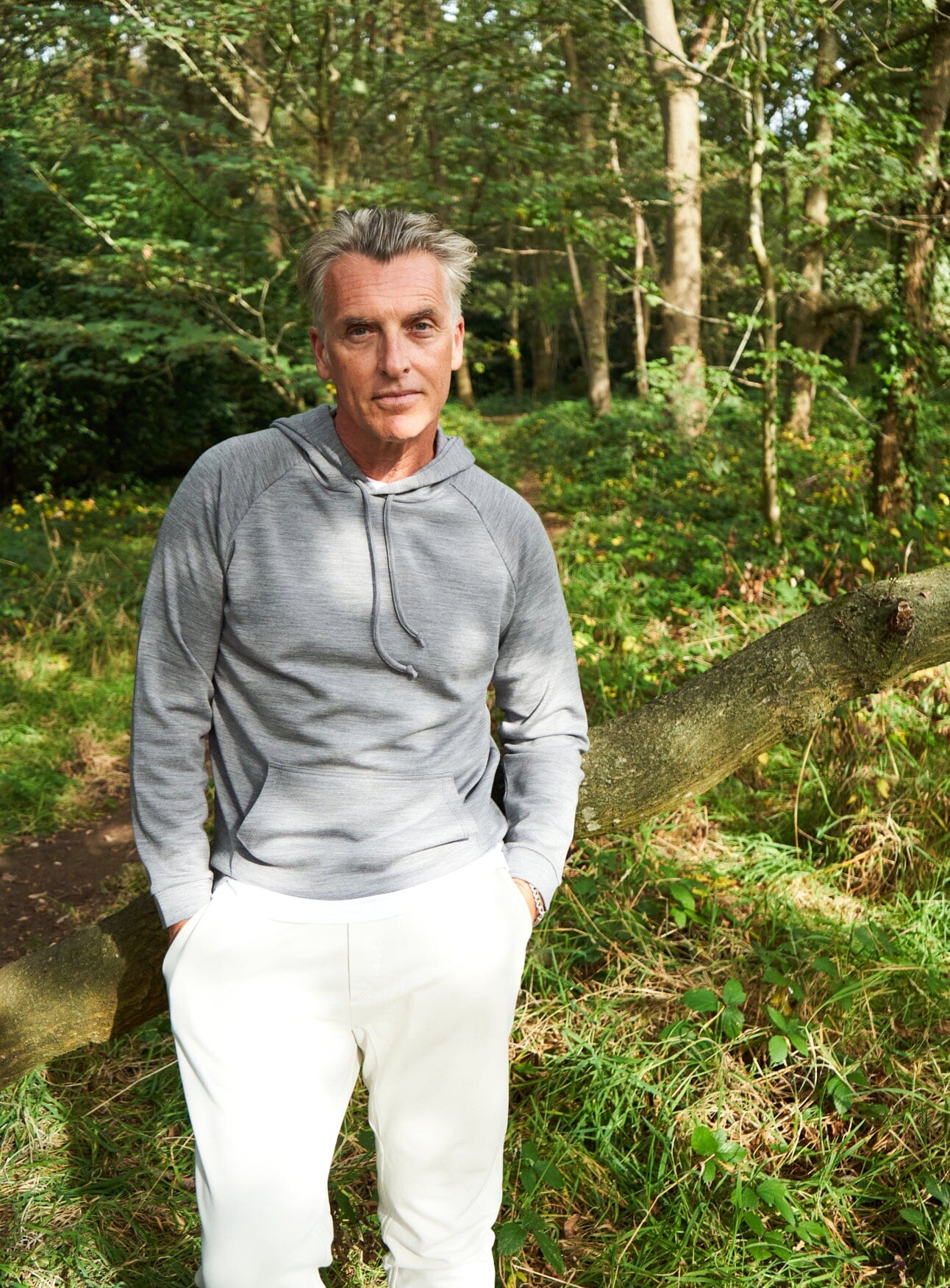 ZQ Merino Fleece Backed Silver Modern Hoodie - Image 5