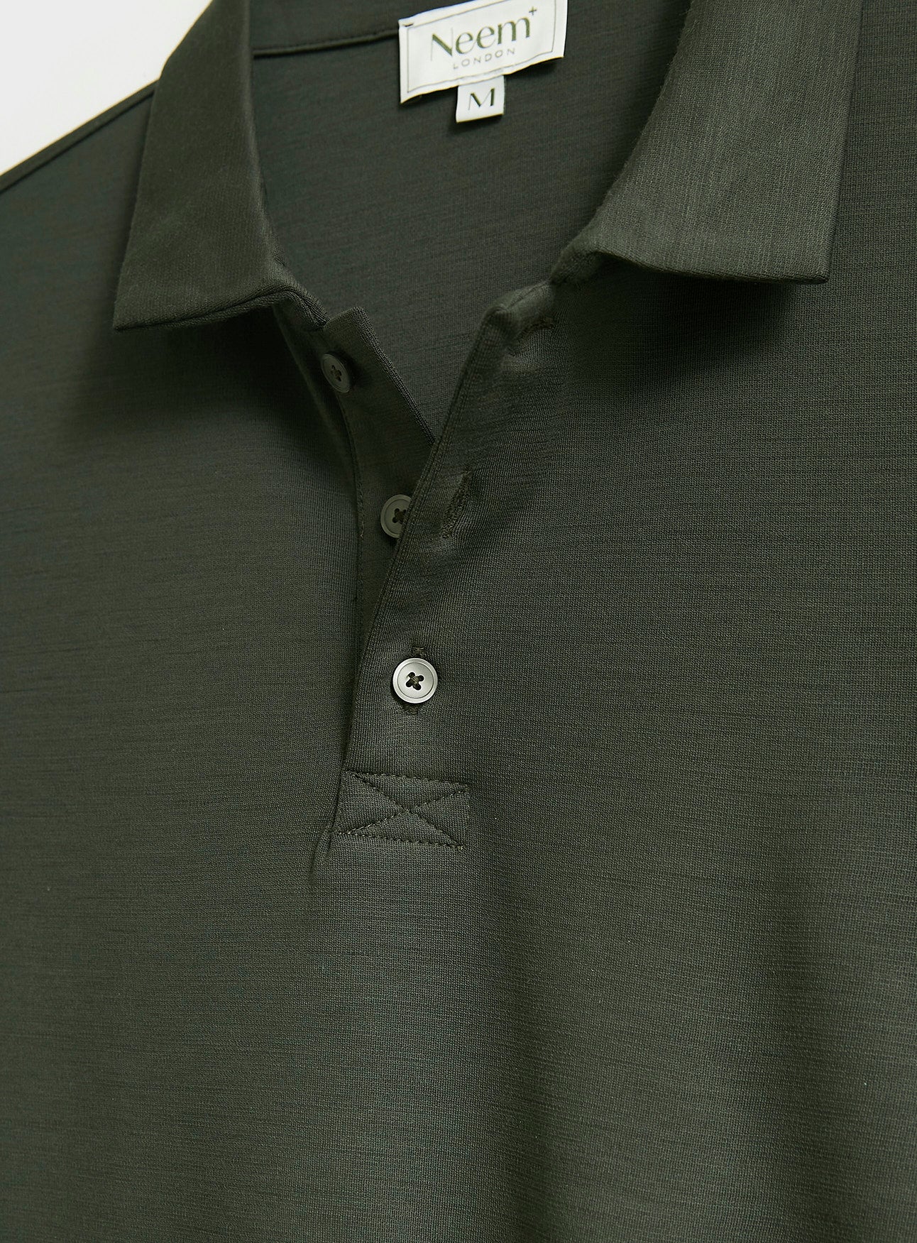 ZQ Merino Deep Neem Super 120s Stretch Polo - Image 4