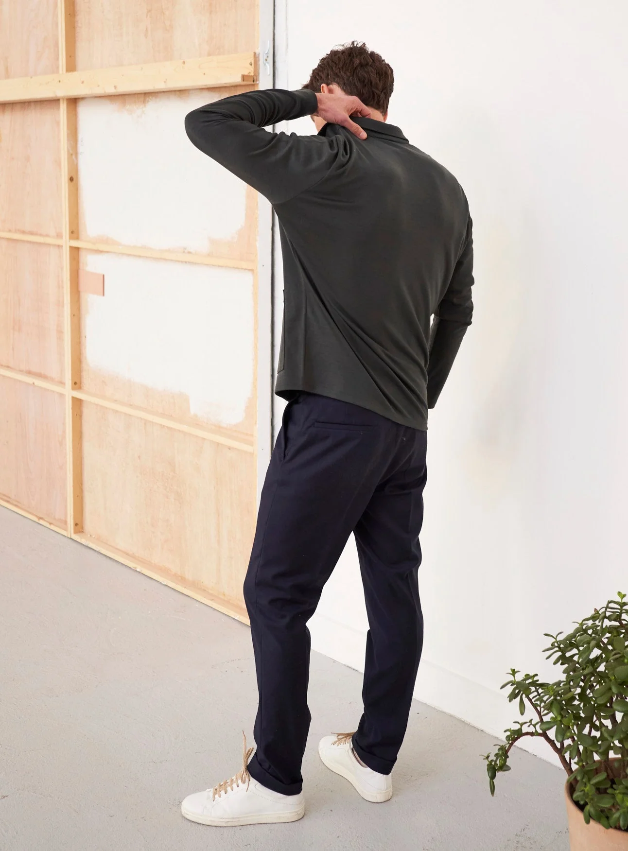 ZQ Merino Neem Green Jersey Cardigan - Image 8