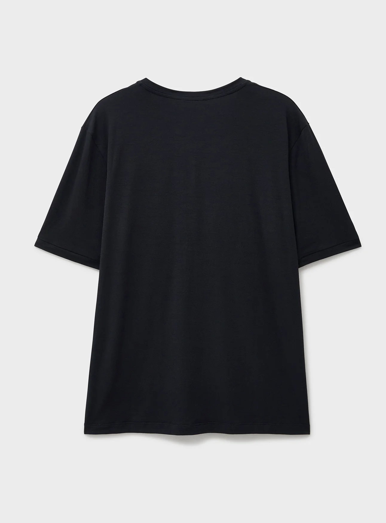 ZQ Merino Super 120s Jersey Black V-Neck T-Shirt - Image 5