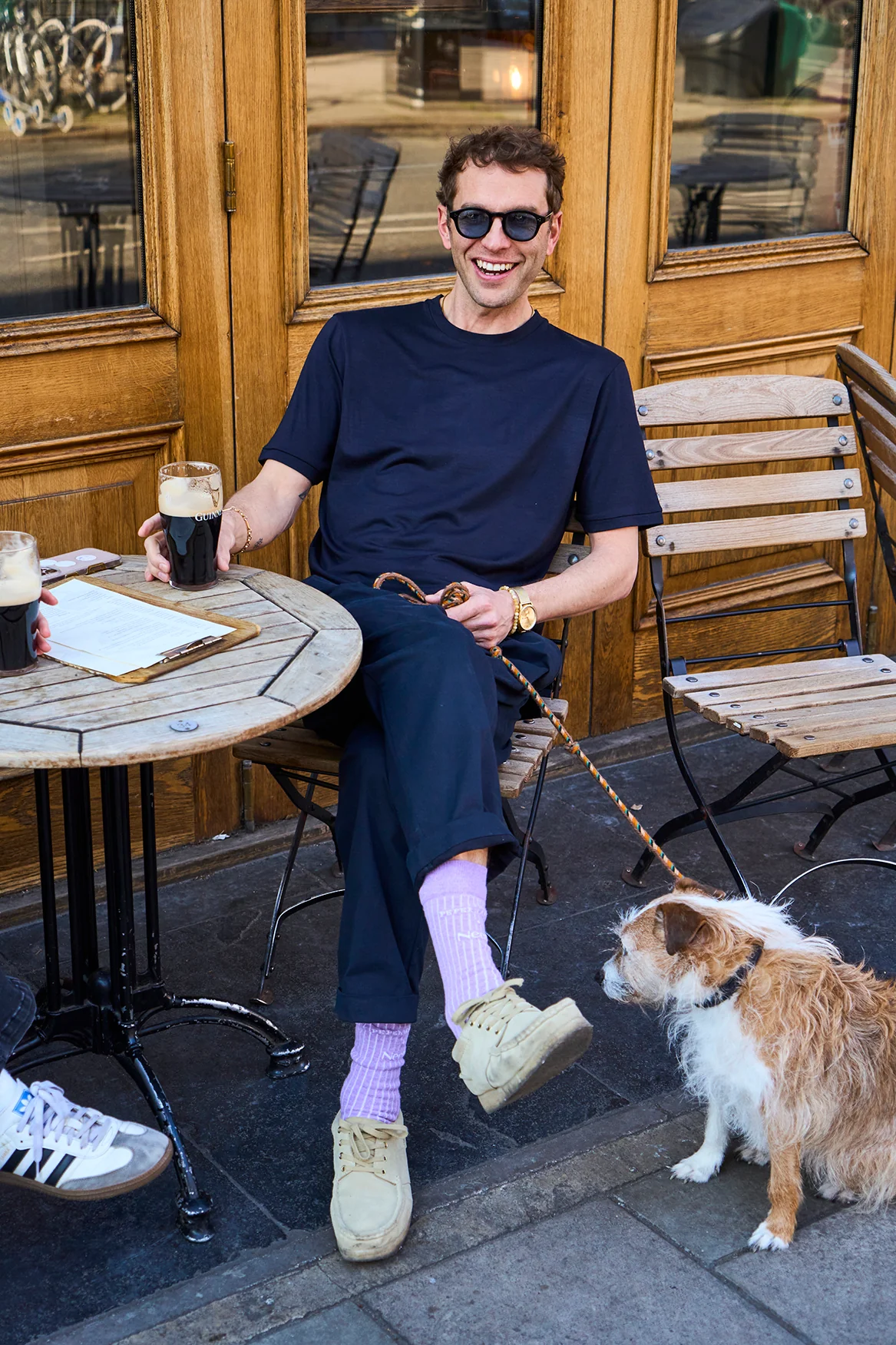 ZQ Merino Wool Jersey Navy T-Shirt - Image 3