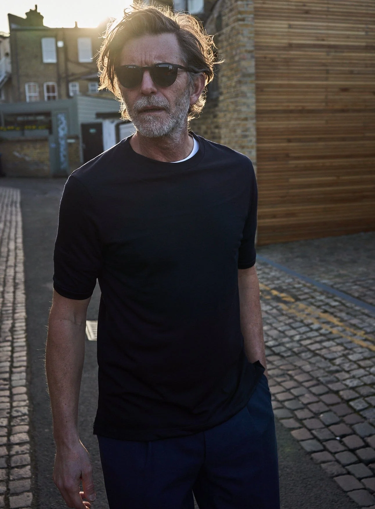 ZQ Merino Wool Jersey Navy T-Shirt - Image 8