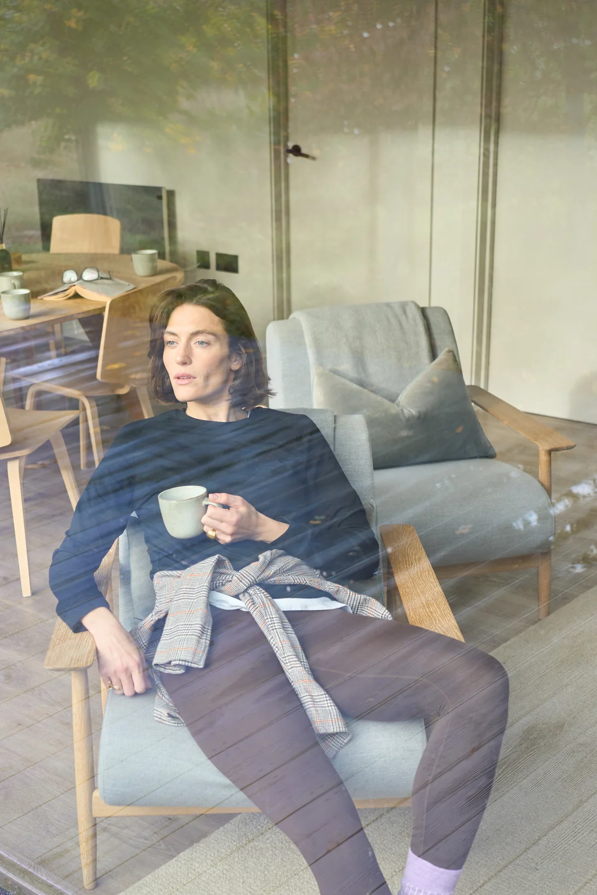 ZQ Merino Super 120s Wool Jersey Black Crew neck - Image 10