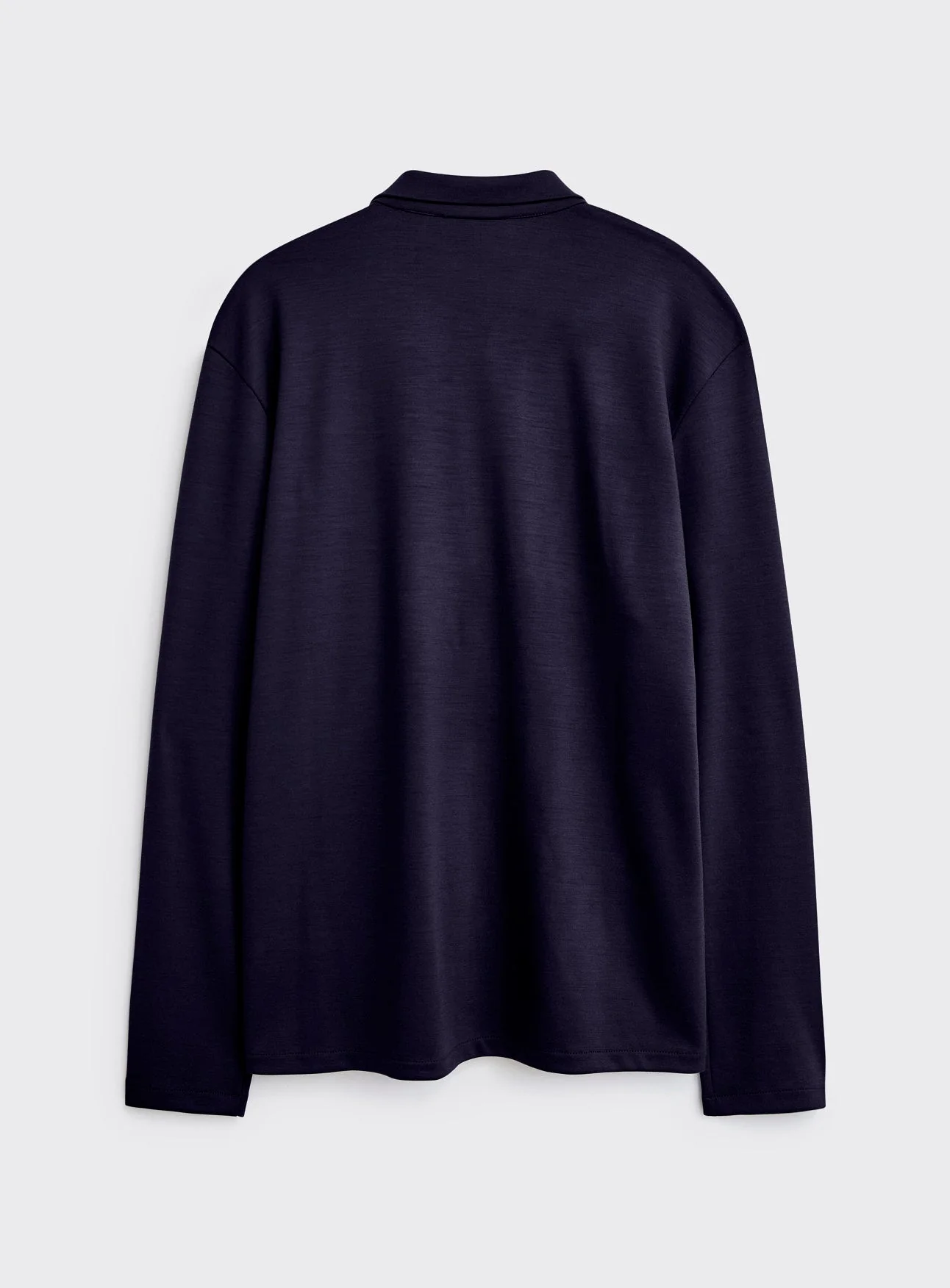 ZQ Merino 120s Neem Navy Jersey Cardigan - Image 6