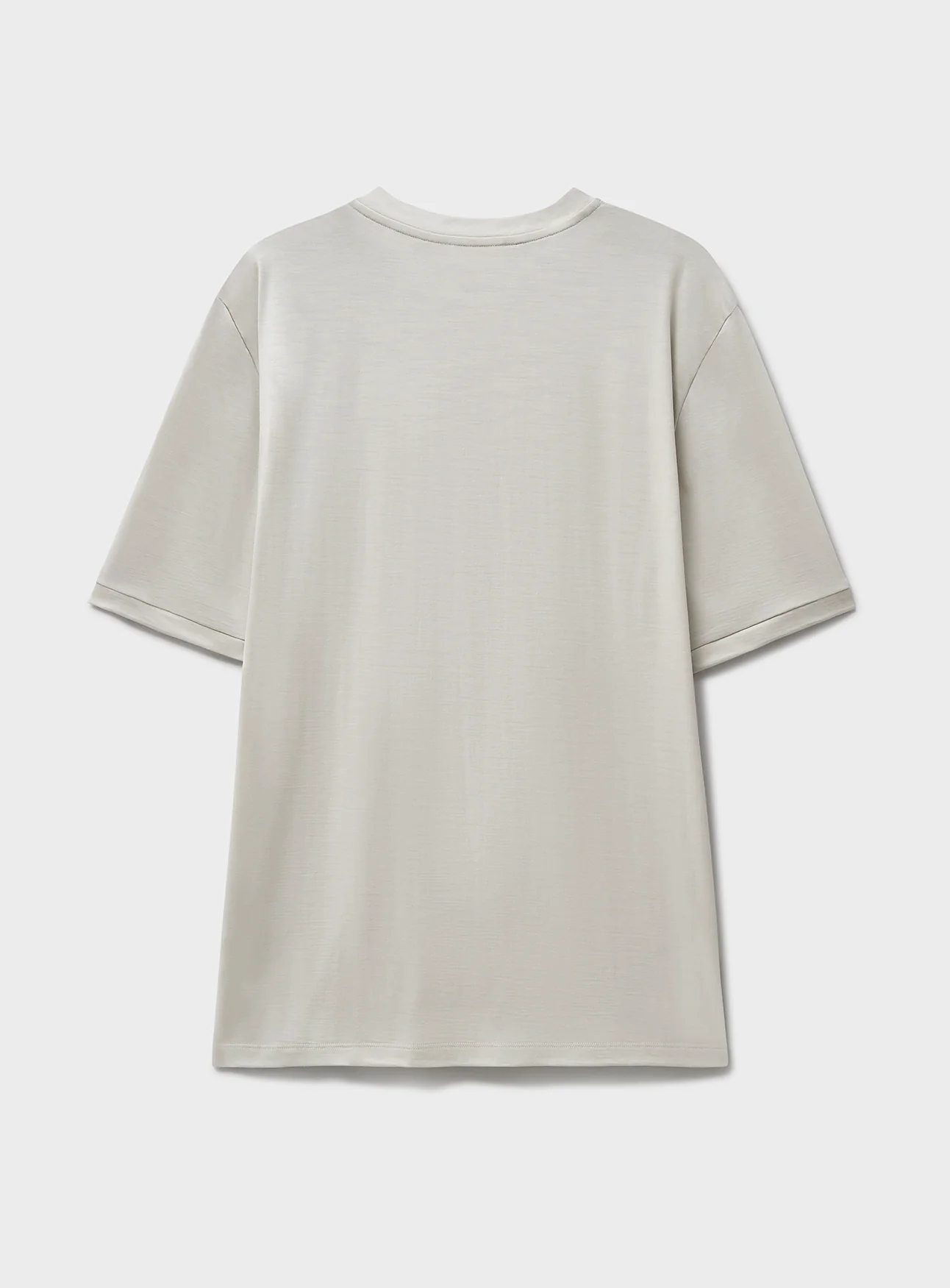 ZQ Merino Wool Jersey Ecru T-Shirt - Image 5